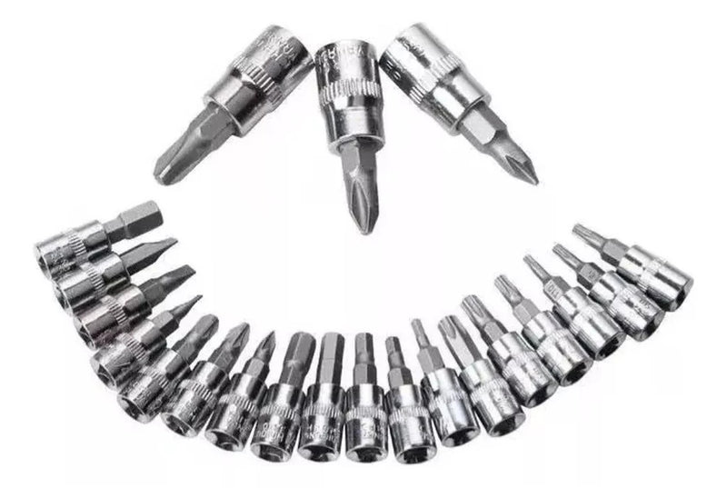 Kit Ferramentas Completo de 46 Peças de Aço com Maleta