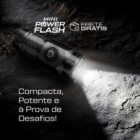 Lanterna Tática Portátil Power Focus - (Pague 1 Leve 2)