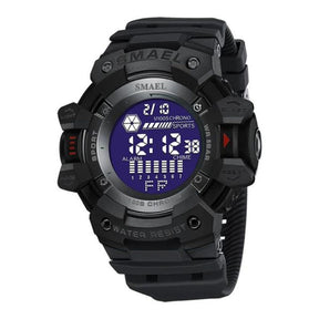 Relógio Masculino SMAEL 8050 Militar Digital 50m Cronômetro Alarme LED | TemPrime