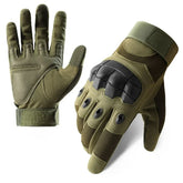 Luvas Táticas Militar Luva de Couro - Steel Hand