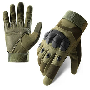 Luvas Táticas Militar Luva de Couro - Steel Hand