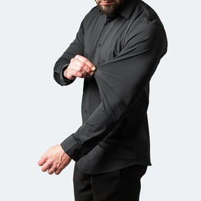 Camisa Social Ultra Comfort Tecido Seda Gelo - Não amarrota