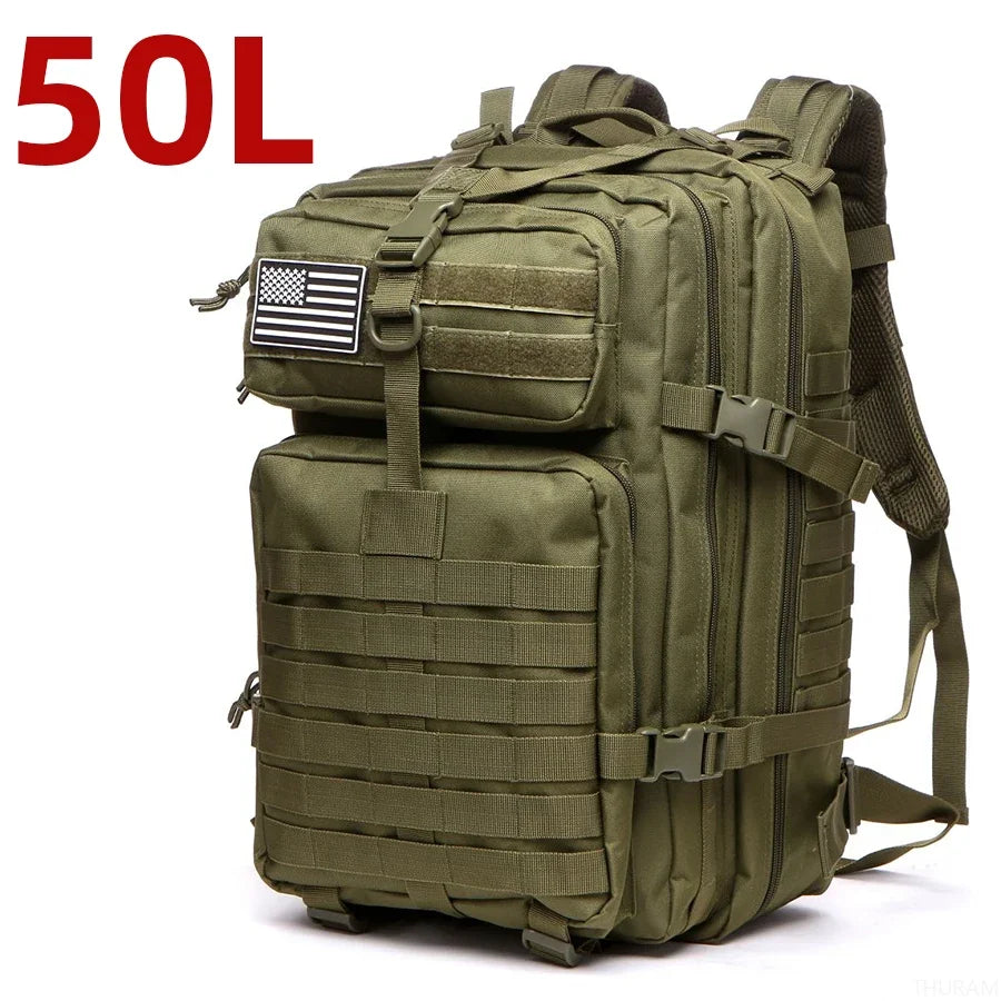 Mochila Tática Militar 50L | Impermeável