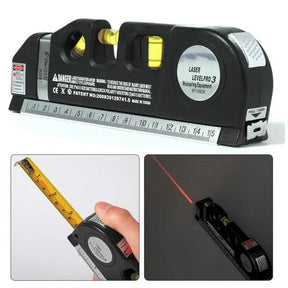 Nível Laser Profissional Trena 4 em 1