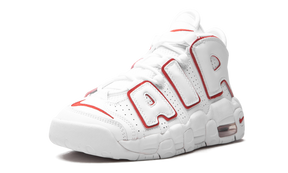 Nike Air More Uptempo White Varsity Red Outline