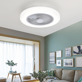 Luminária Led Com Ventilador 2 em 1 | Controle Remoto Incluso