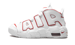 Nike Air More Uptempo White Varsity Red Outline