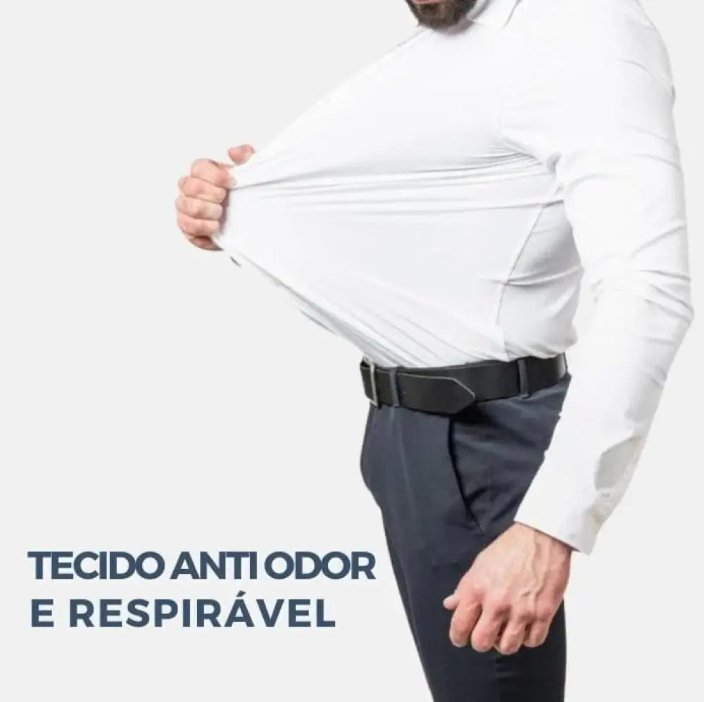 Camisa Social Masculina Anti Amassado - Ultra Comfort (Compre 1 Leve 2)
