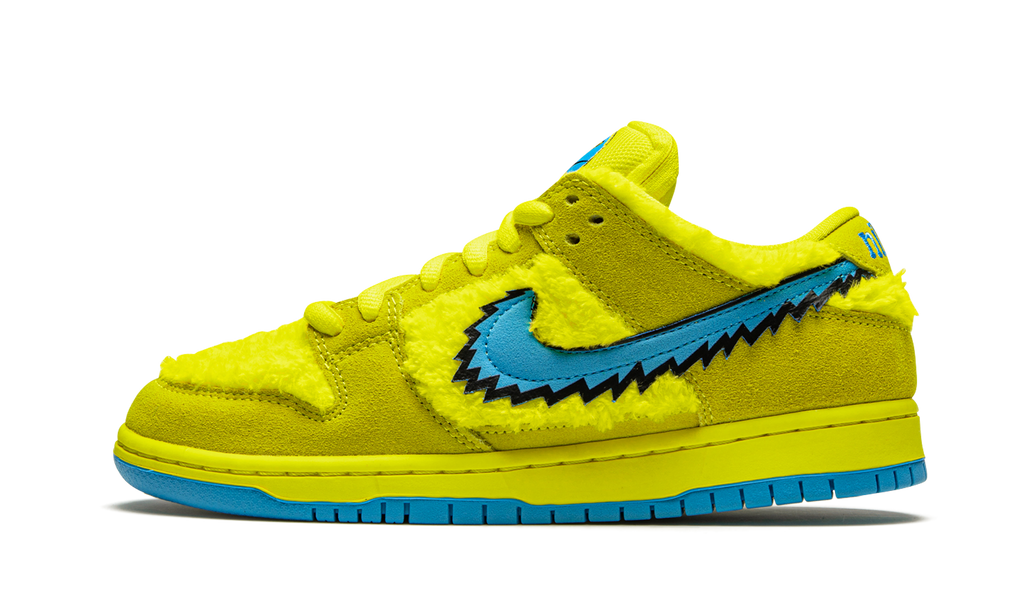 Nike SB Dunk Low Grateful Dead Bears Opti Yellow