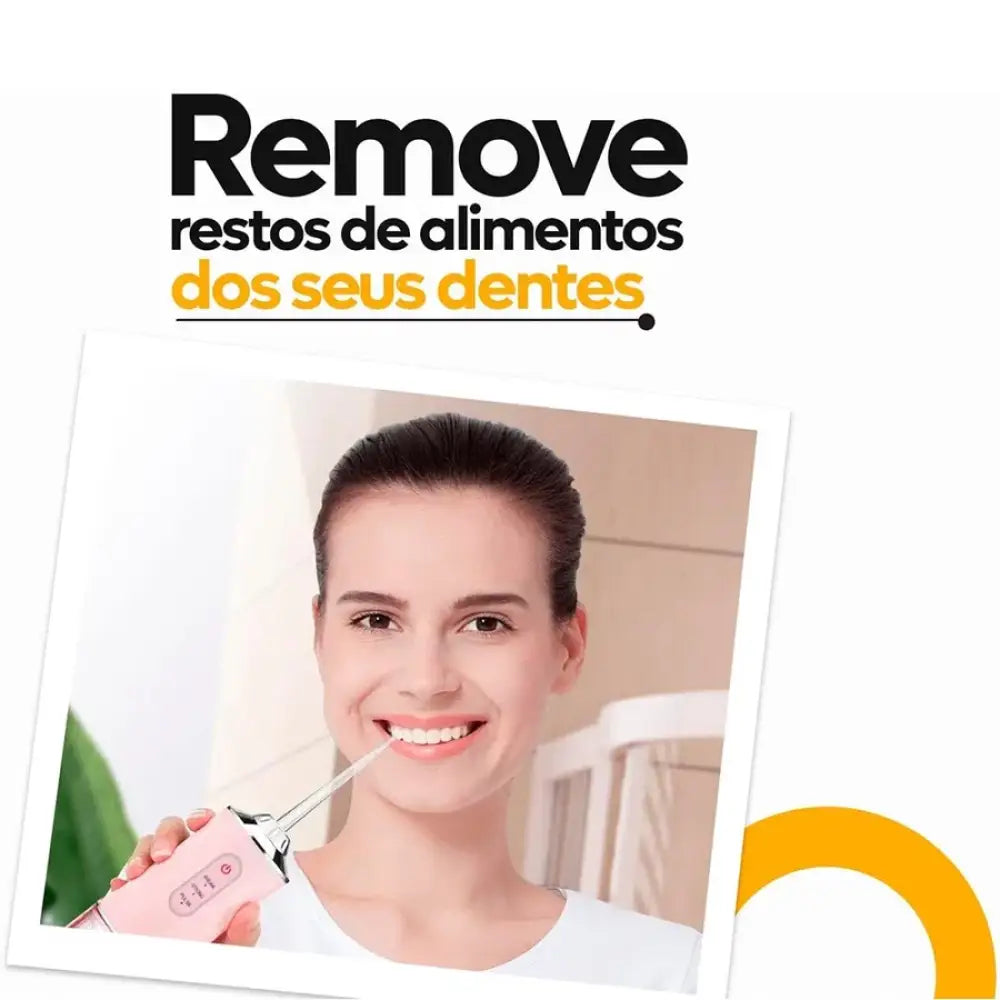 Irrigador Oral para Limpeza Bucal - CleanMax