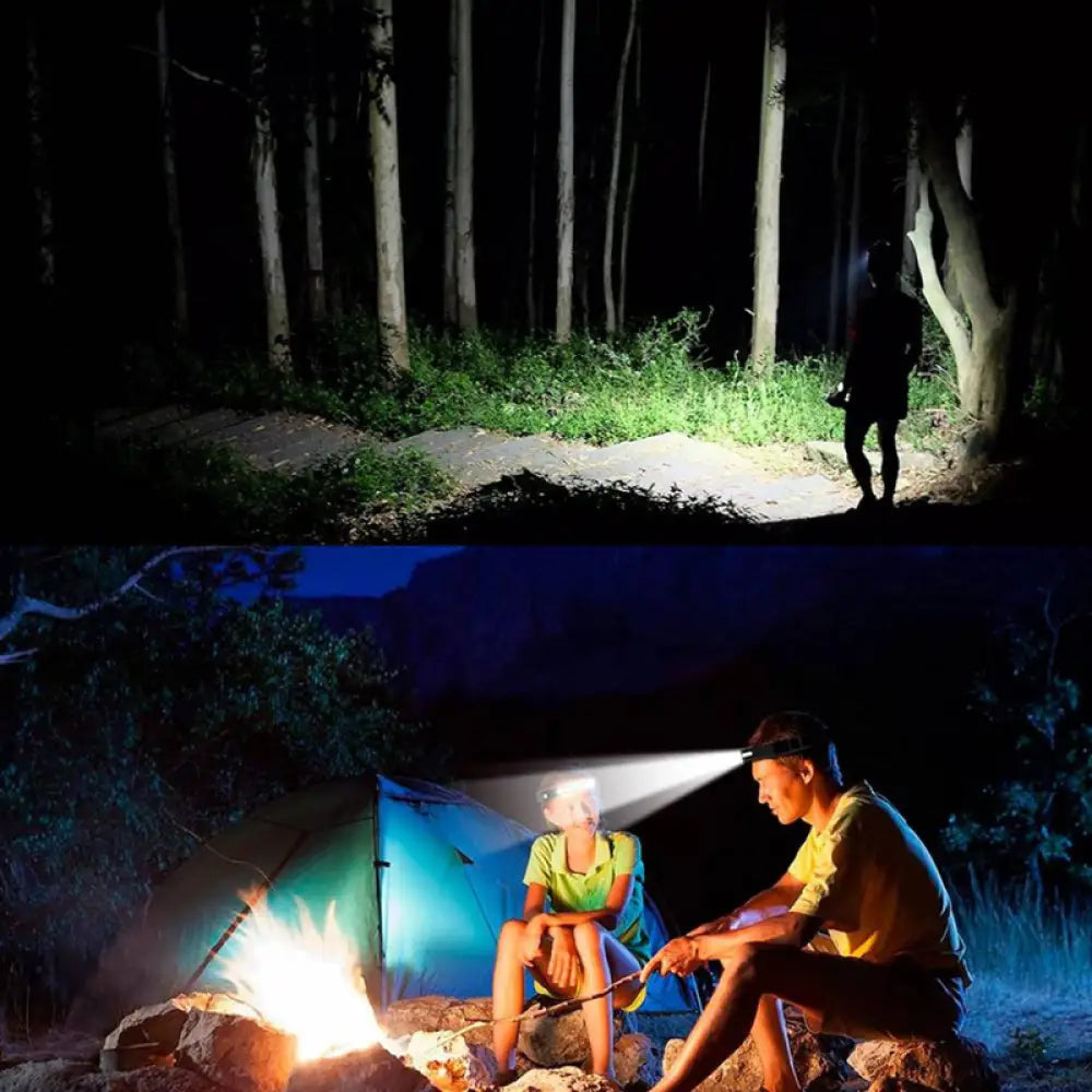 Lanterna de Cabeça Tech Pro À Prova D'água | Compre 1 Leve 2