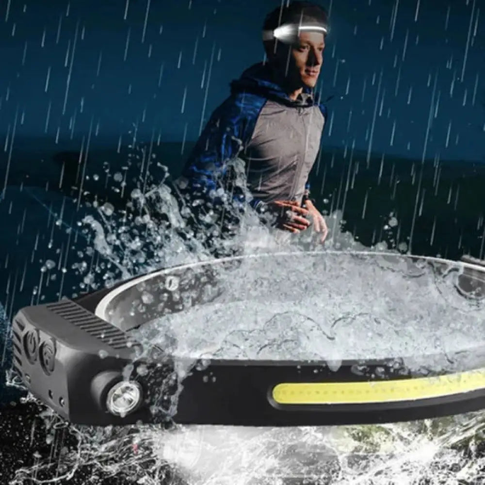 Lanterna de Cabeça Tech Pro À Prova D'água | Compre 1 Leve 2