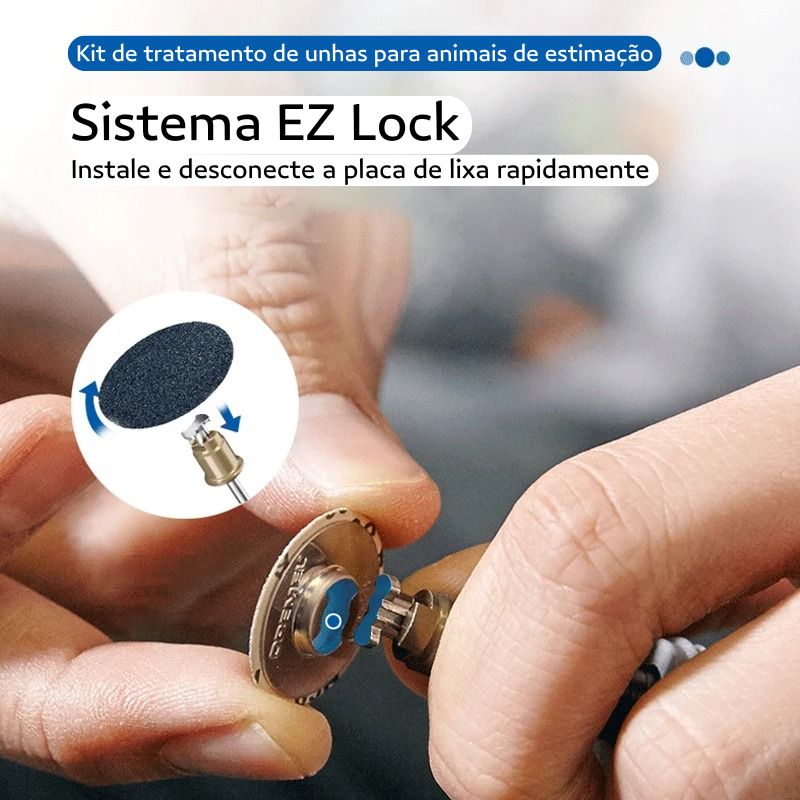 Lixador de Unha Elétrico Para Cachorro Dremel