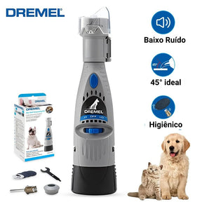 Lixador de Unha Elétrico Para Cachorro Dremel