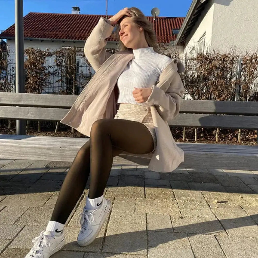 Meia Calça Translúcida Peluciada - Compre 1 Leve 2