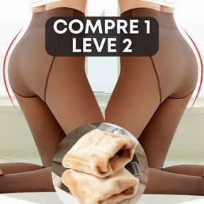 Meia Calça Translúcida Peluciada - Compre 1 Leve 2