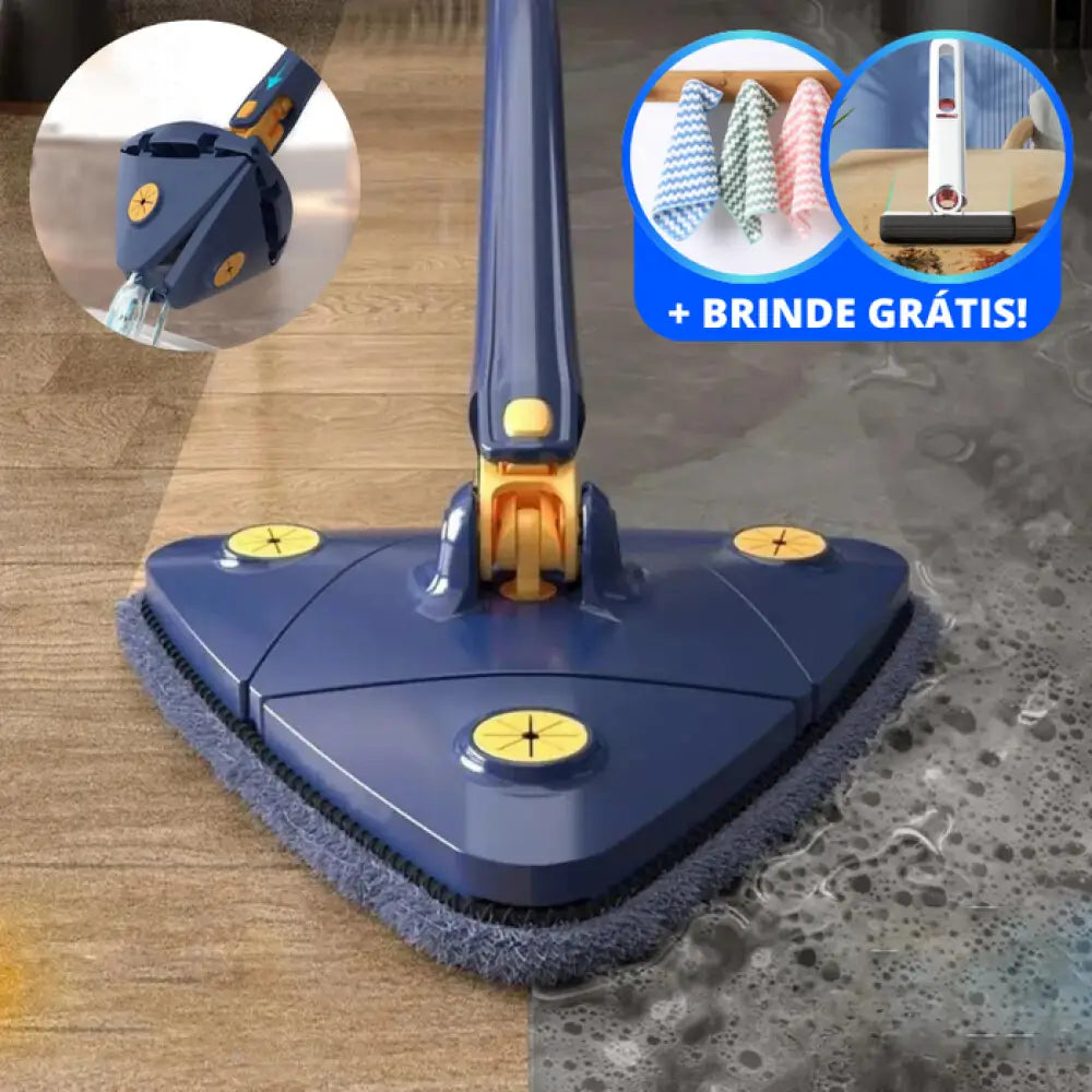Mop de Limpeza Giratório 360° - UltraClean