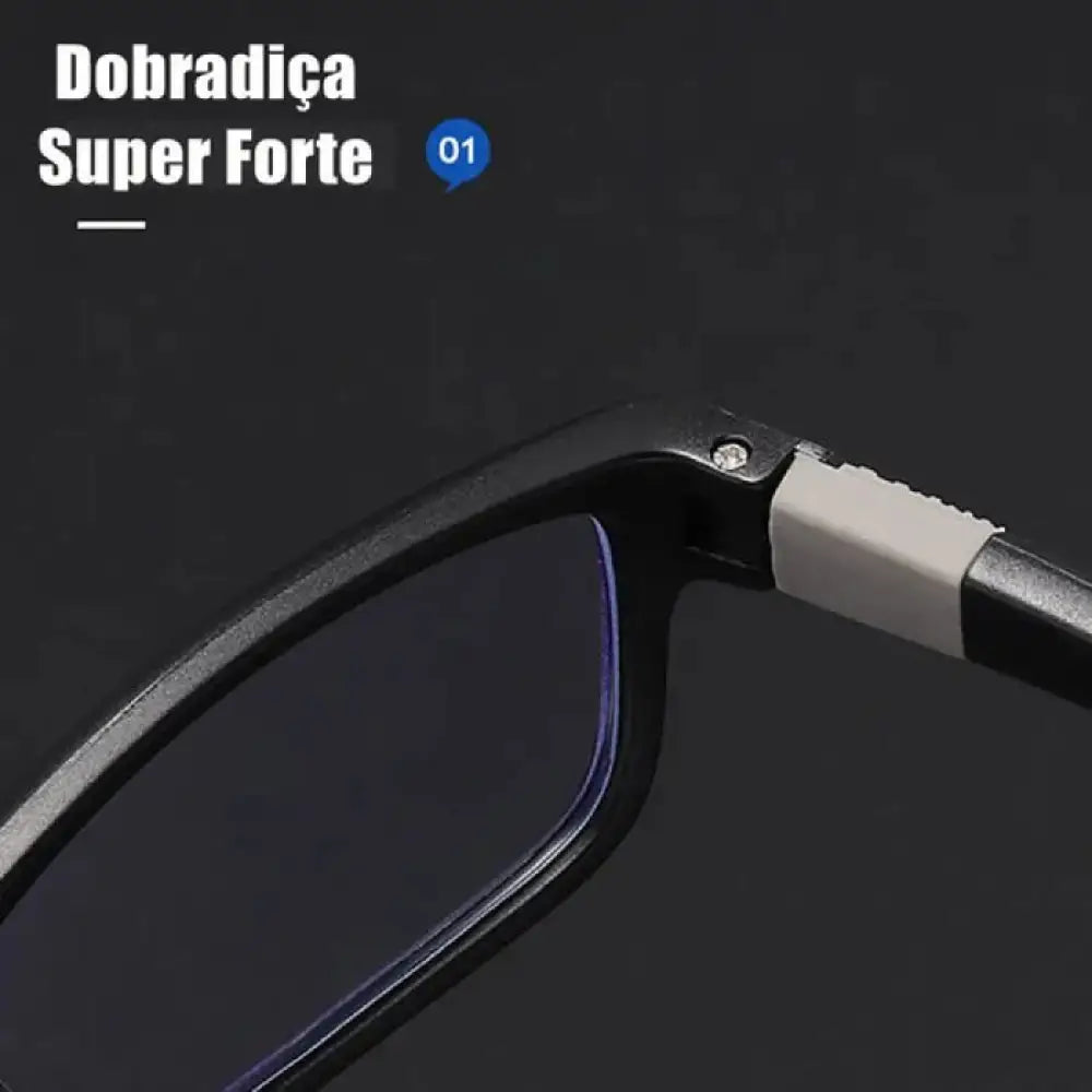 Óculos Inteligente Anti Luz Azul - Compre 01 Leve 2