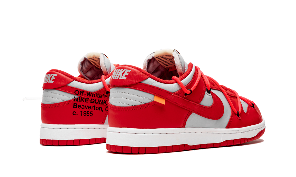 Nike Dunk Low Off White University Red