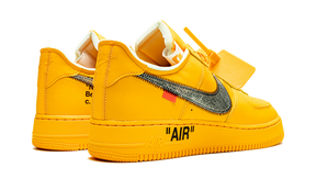 Nike Air force 1 Low Off White University Gold Metallic Silver