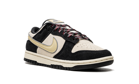 Nike Dunk Low LX Black Suede Team Gold