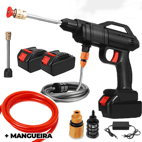 Lavadora Jato de Alta Pressão Sem Fio 1500W Bateria 18V